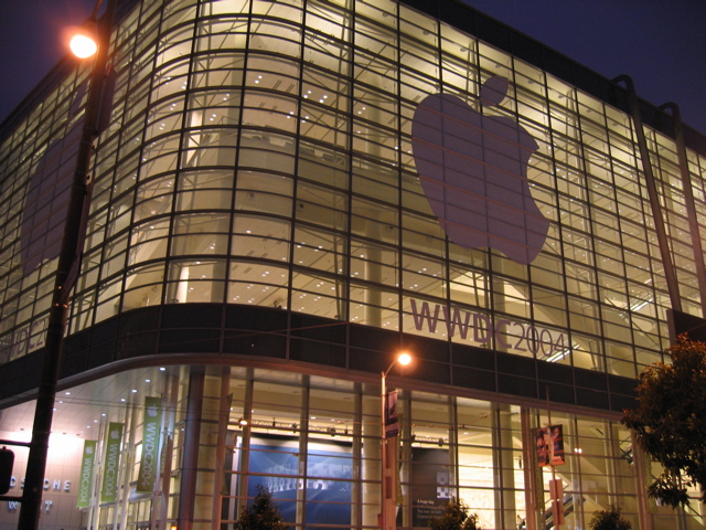 Moscone West at Night