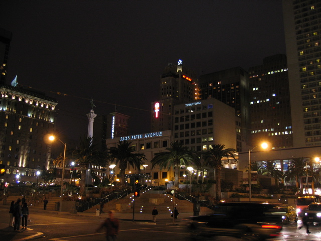 Union Square at Night