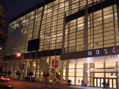 Moscone West at Night